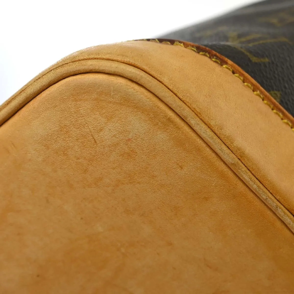Louis Vuitton Alma Monogram Canvas Brown Canvas Handbag (Pre-Owned)