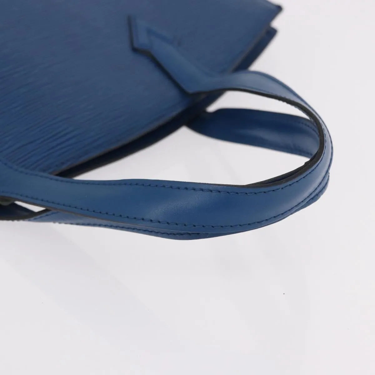 Louis Vuitton Saint Jacques Epi Blue Leather Shoulder Bag Bag (Pre-Owned)
