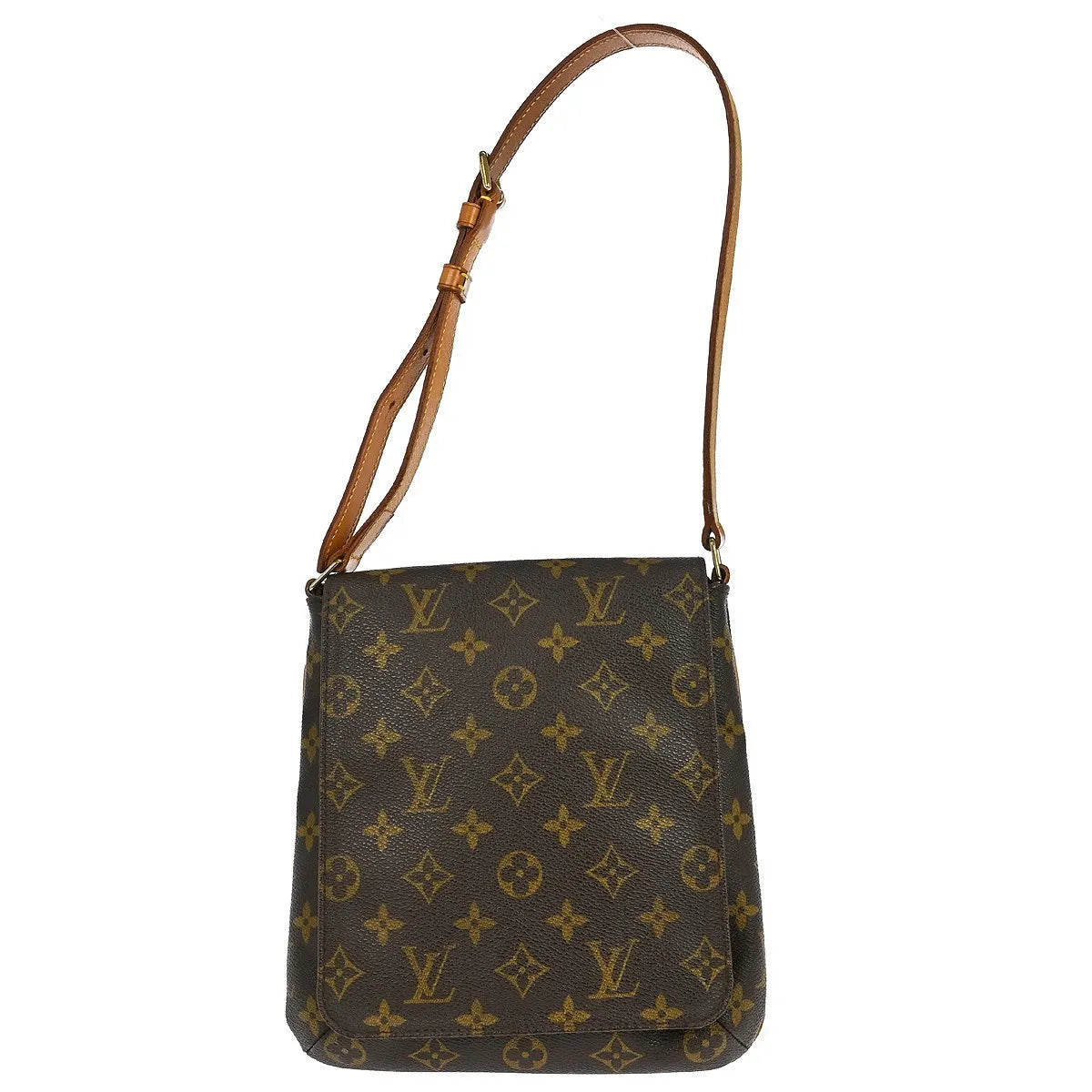 Louis Vuitton Musette Salsa Monogram Canvas Brown Canvas Shoulder Bag Bag (Pre-Owned)