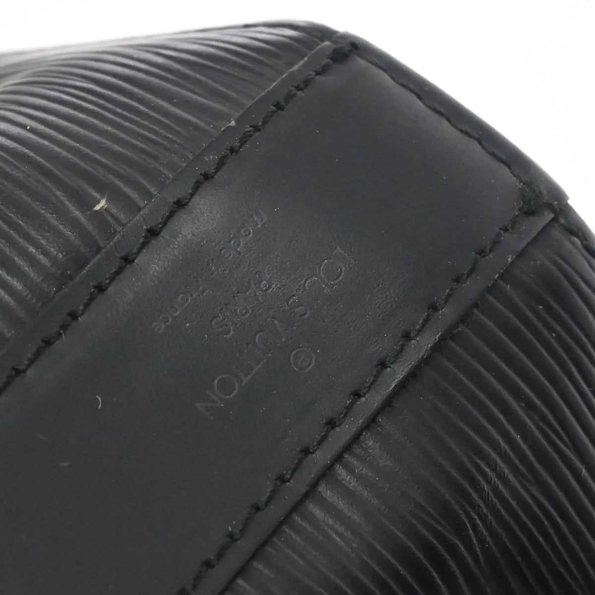Louis Vuitton Sac A Dos Drawstring Epi Leather Black Leather Backpack Bag (Pre-Owned)