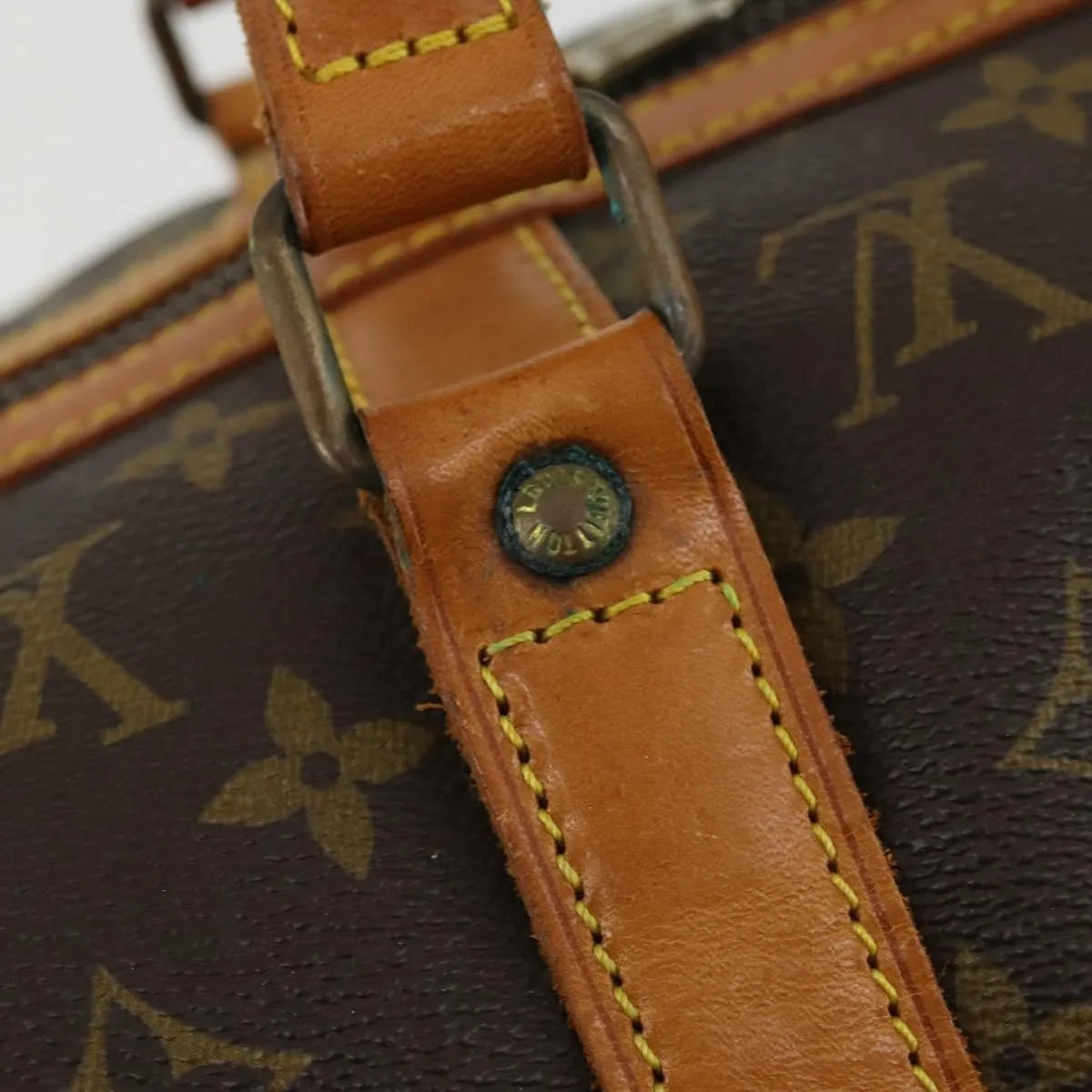 Louis Vuitton Sirius Monogram Canvas Brown Canvas Travel Bag Bag (Pre-Owned)