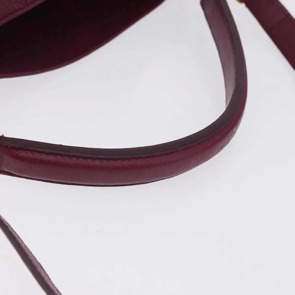 Louis Vuitton Metis Hobo Monogram Empreinte Leather Burgundy Leather Handbag (Pre-Owned)