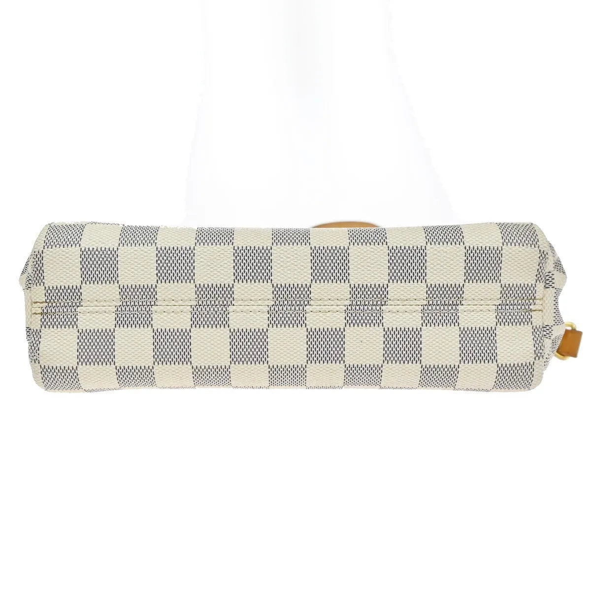 Louis Vuitton Croisette Damier White Canvas Handbag (Pre-Owned)