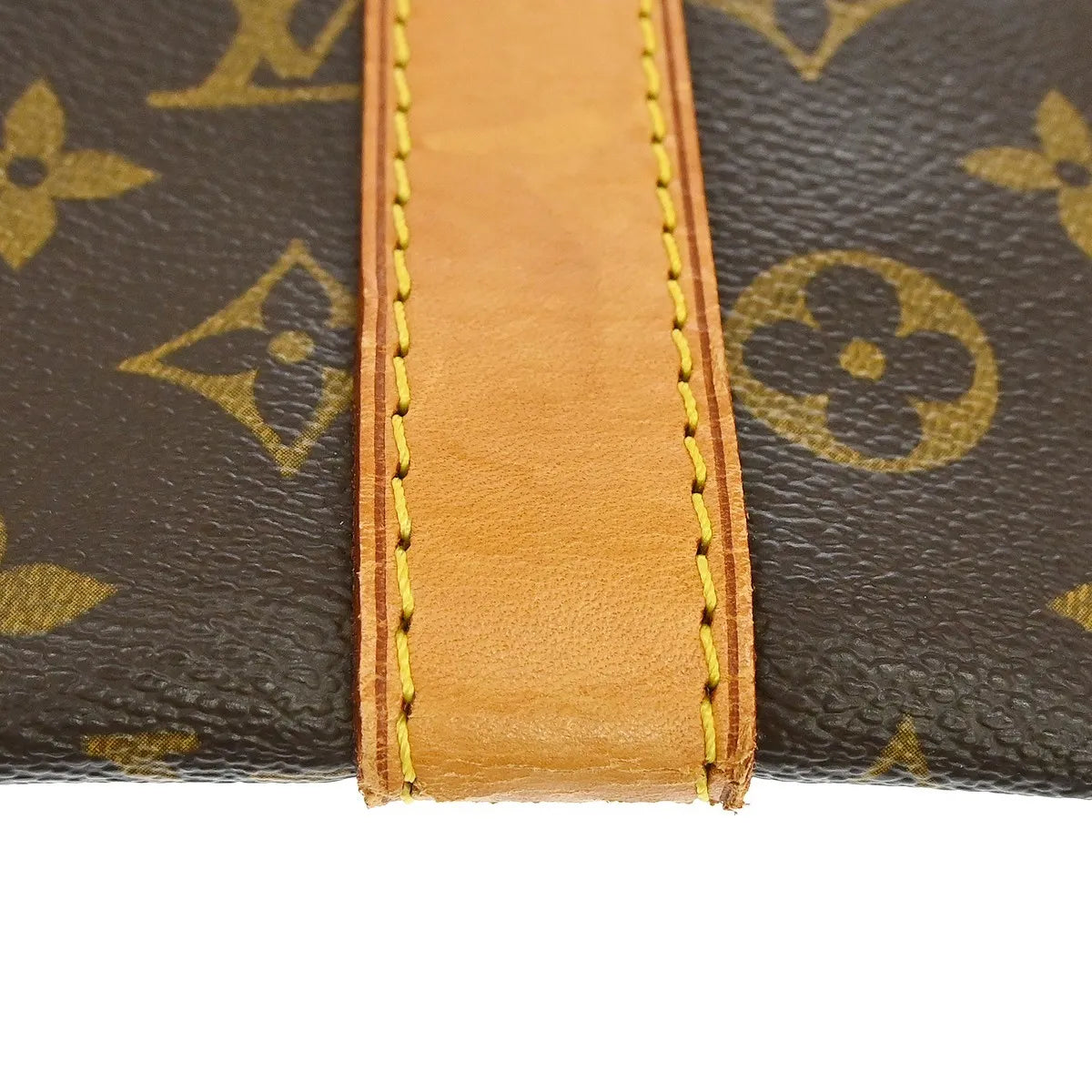 Louis Vuitton Keepall Monogram Canvas Brown Canvas Travel Bag Bag (Pre-Owned)