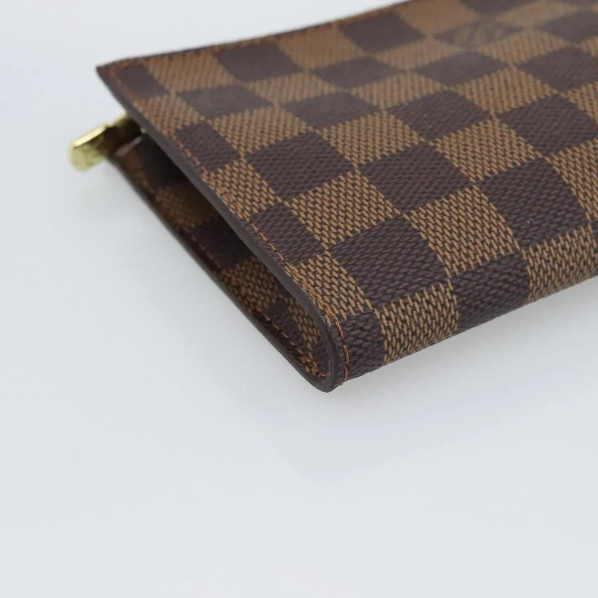 Louis Vuitton Marais Bucket Zip Damier Brown Canvas Clutche & Pouche Bag (Pre-Owned)