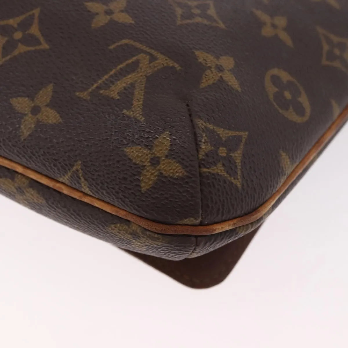 Louis Vuitton Musette Tango Monogram Canvas Brown Canvas Shoulder Bag Bag (Pre-Owned)