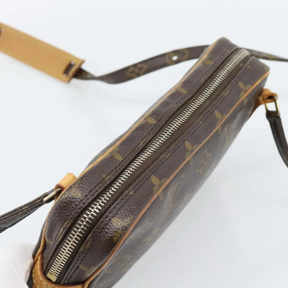 Louis Vuitton Pochette Marly Bandouliere Monogram Canvas Brown Canvas Clutche & Pouche Bag (Pre-Owned)