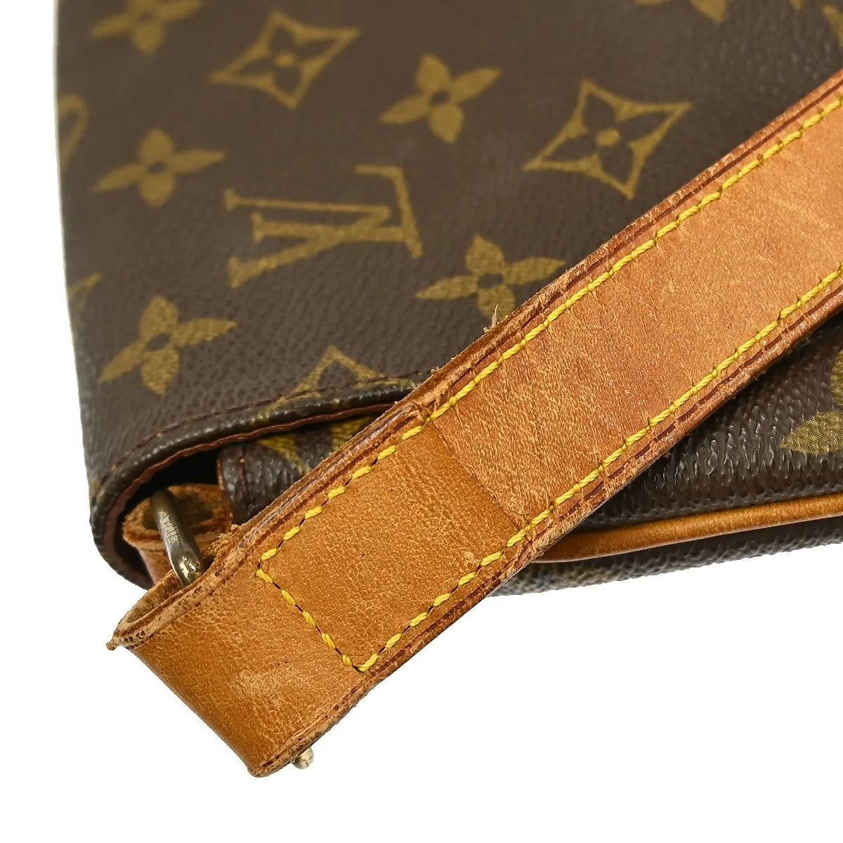 Louis Vuitton Musette Salsa Handbag Monogram Canvas Brown Canvas Shoulder Bag Bag (Pre-Owned)
