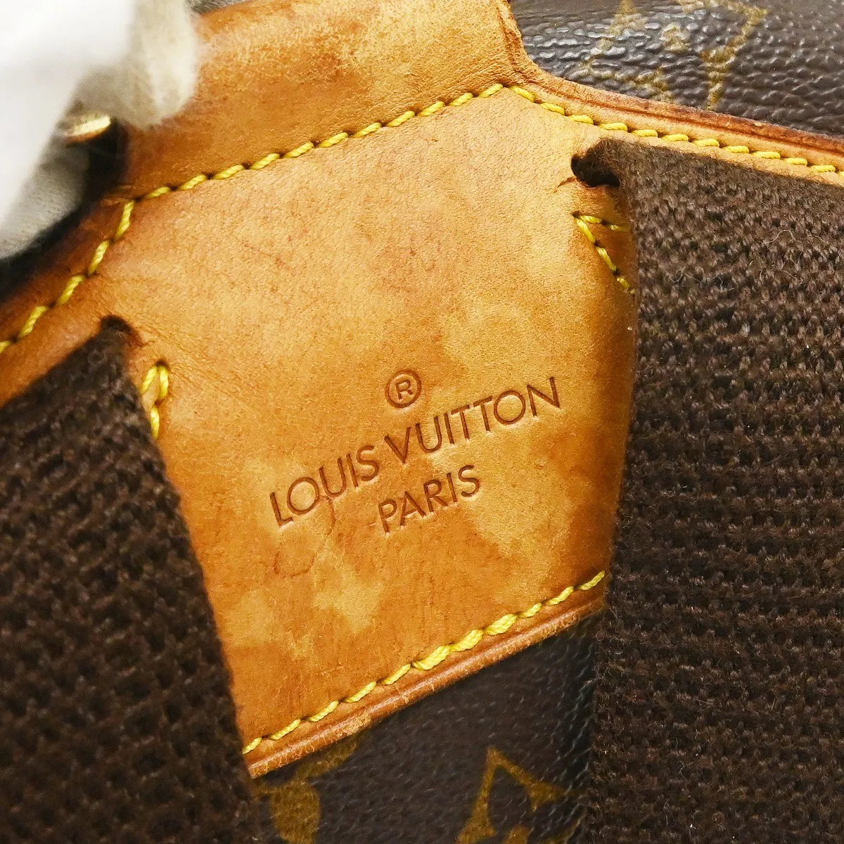 Louis Vuitton Vintage Montsouris Monogram Canvas Brown Canvas Backpack Bag (Pre-Owned)