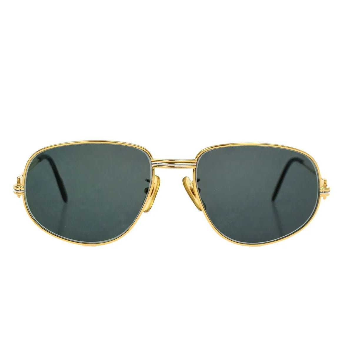 Cartier Romance Metal Gold Metal Sunglasse Accessory (Pre-Owned)