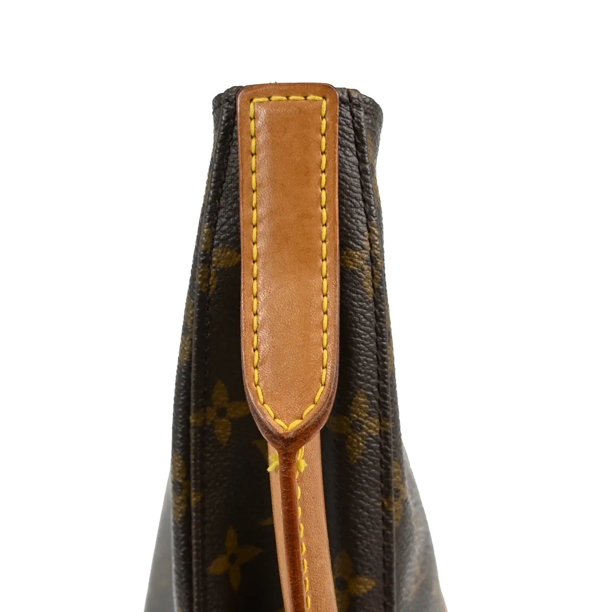Louis Vuitton Monogram Looping Monogram Canvas Brown Canvas Handbag (Pre-Owned)