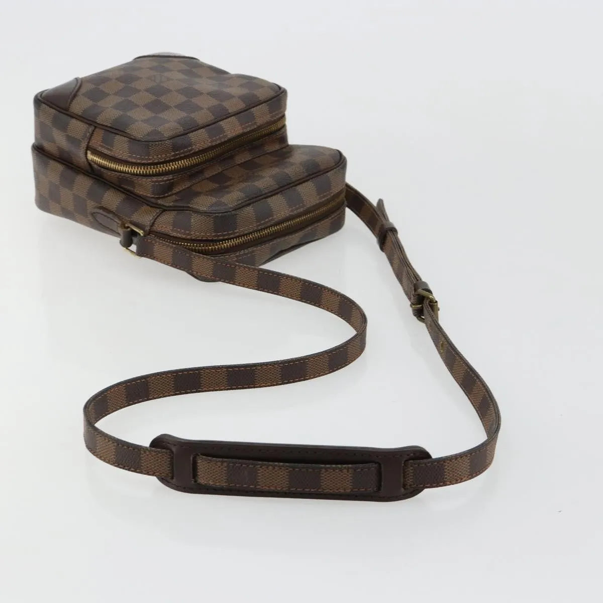 Louis Vuitton Amazone Damier Brown Canvas Shoulder Bag Bag (Pre-Owned)