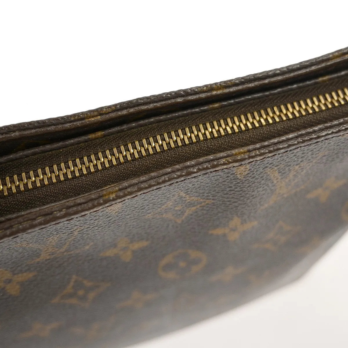 Louis Vuitton Monogram Looping Handbag Monogram Canvas Brown Canvas Shoulder Bag Bag (Pre-Owned)