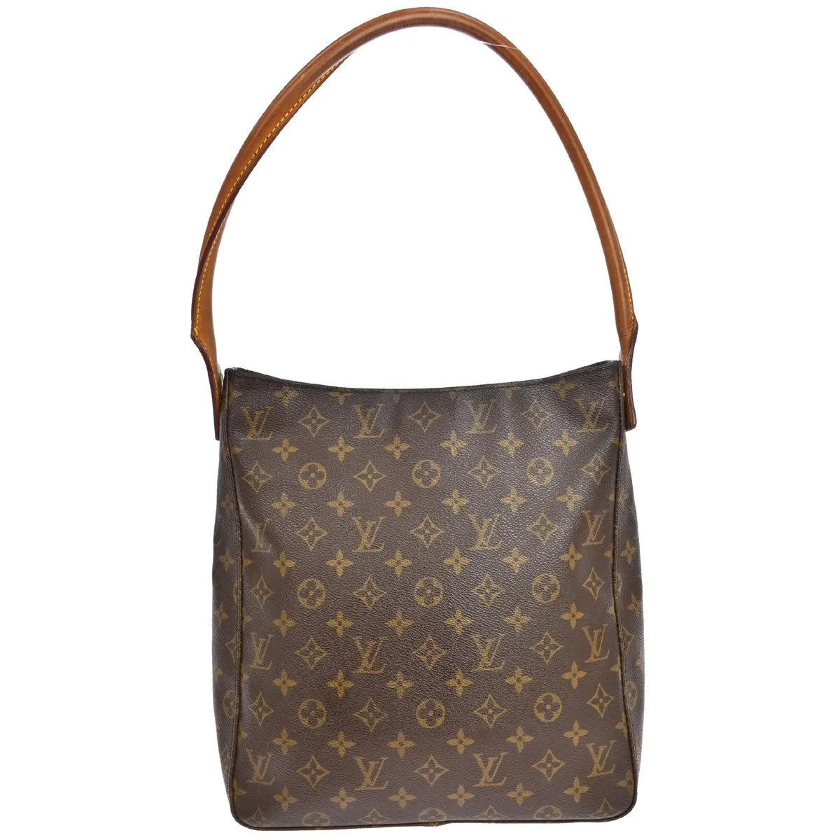 Louis Vuitton Monogram Looping Monogram Canvas Brown Canvas Shoulder Bag Bag (Pre-Owned)