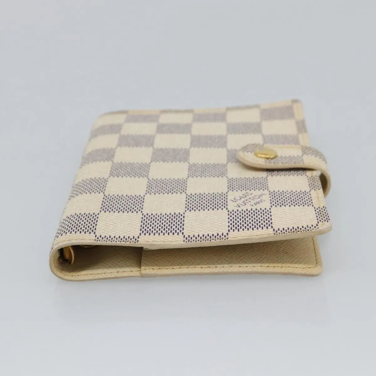 Louis Vuitton Agenda Cover Damier Beige Canvas Clutche & Pouche Bag (Pre-Owned)
