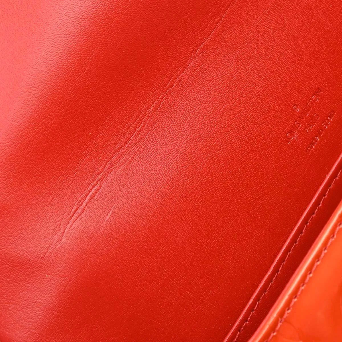 Louis Vuitton Thompson Street Handbag Monogram Red Patent_Leather Shoulder Bag Bag (Pre-Owned)