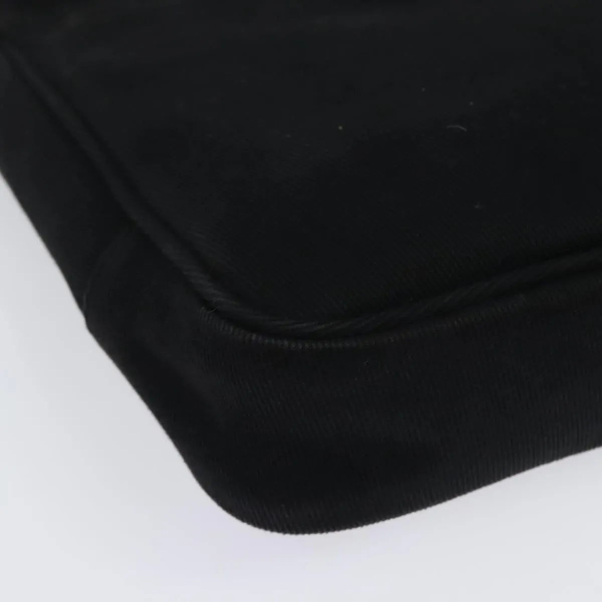 Burberry Blue Label Canvas Black Canvas Shoulder Bag Bag (Pre-Owned)