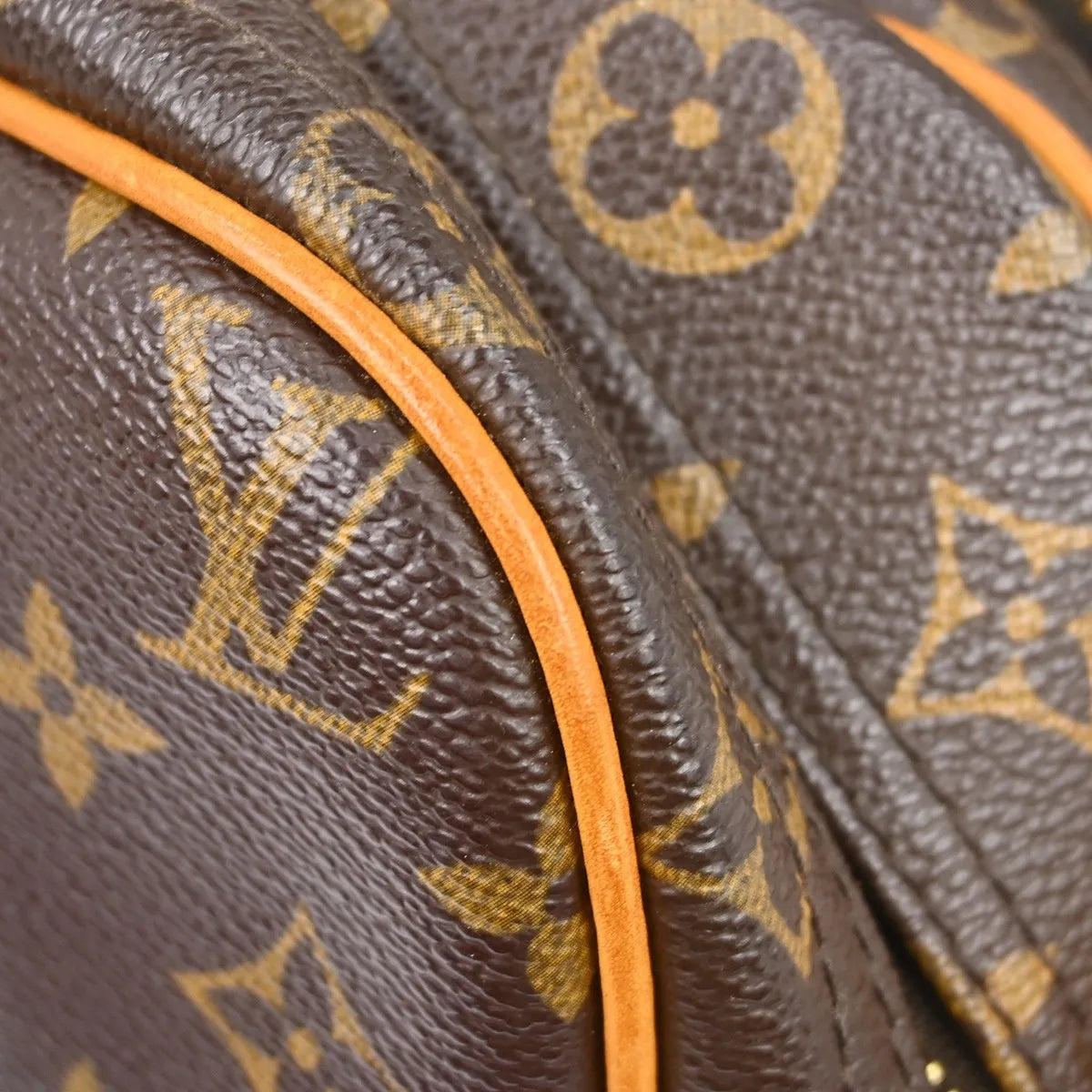 Louis Vuitton Reporter Monogram Canvas Brown Canvas Shoulder Bag Bag (Pre-Owned)