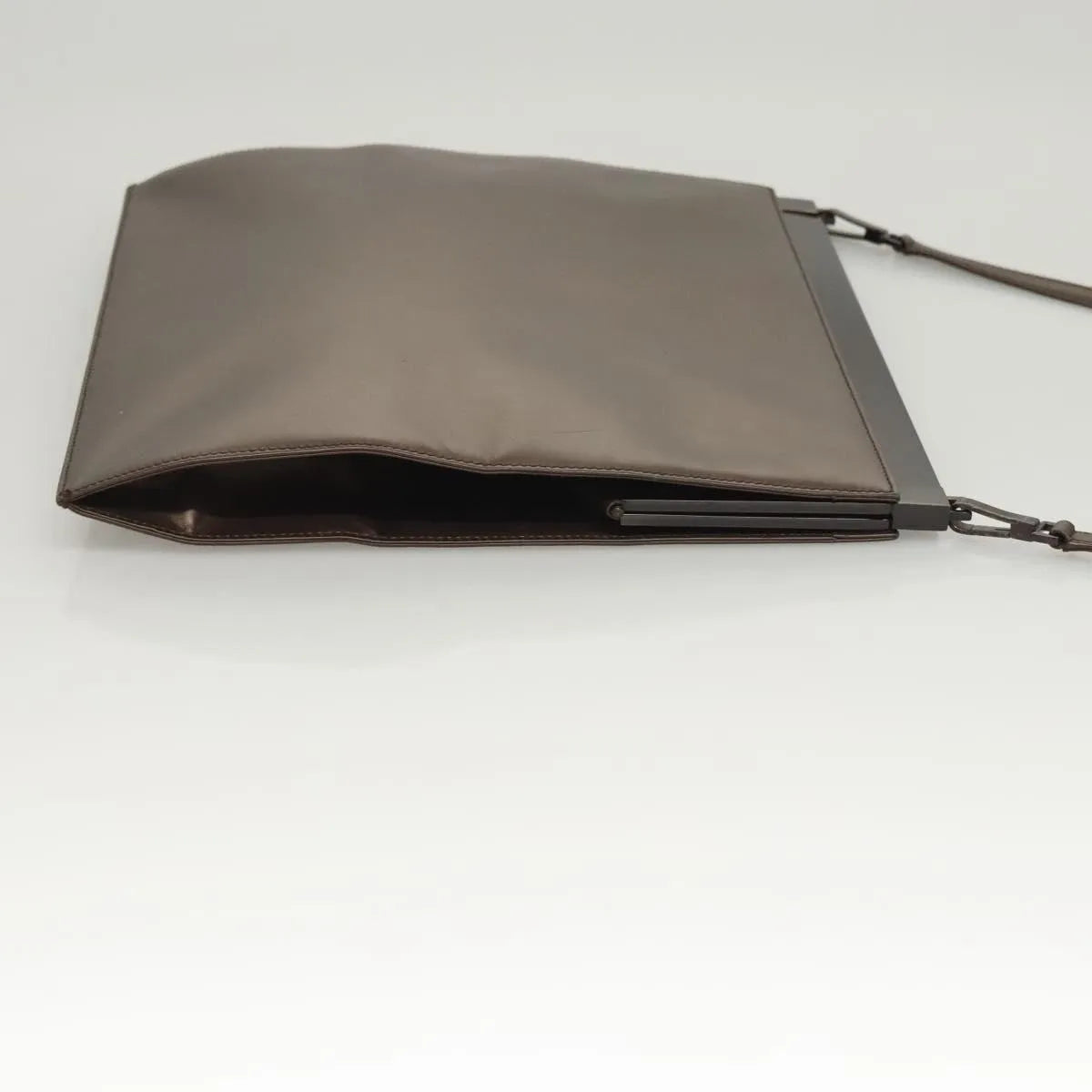 Gucci Vintage Leather Brown Leather Shoulder Bag Bag (Pre-Owned)