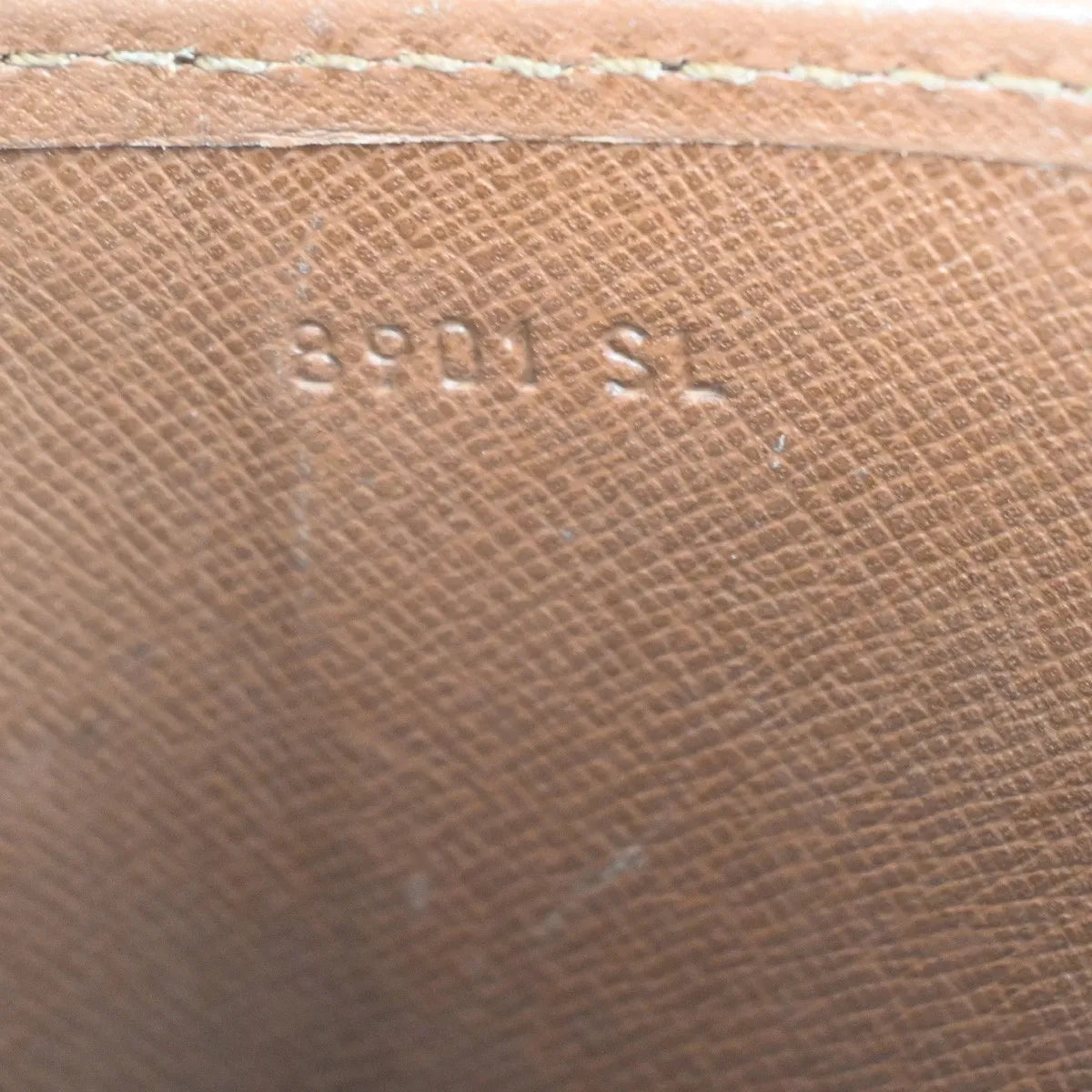 Louis Vuitton Cartouchiere Monogram Brown Canvas Shoulder Bag Bag (Pre-Owned)