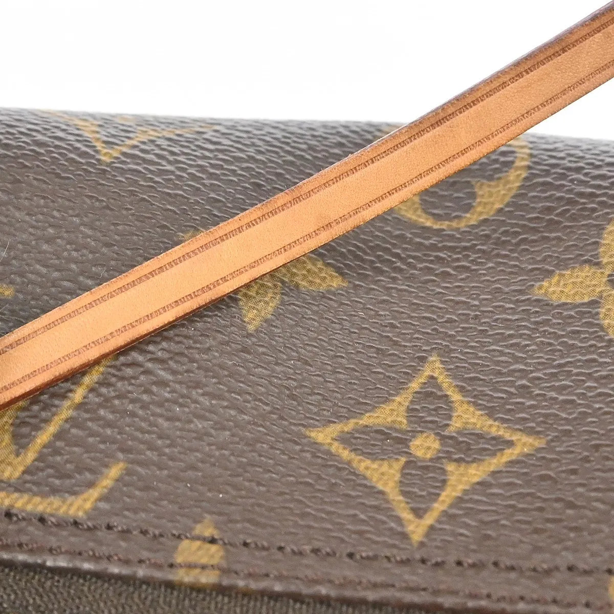 Louis Vuitton Papillon Pochette Monogram Canvas Brown Canvas Clutche & Pouche Bag (Pre-Owned)