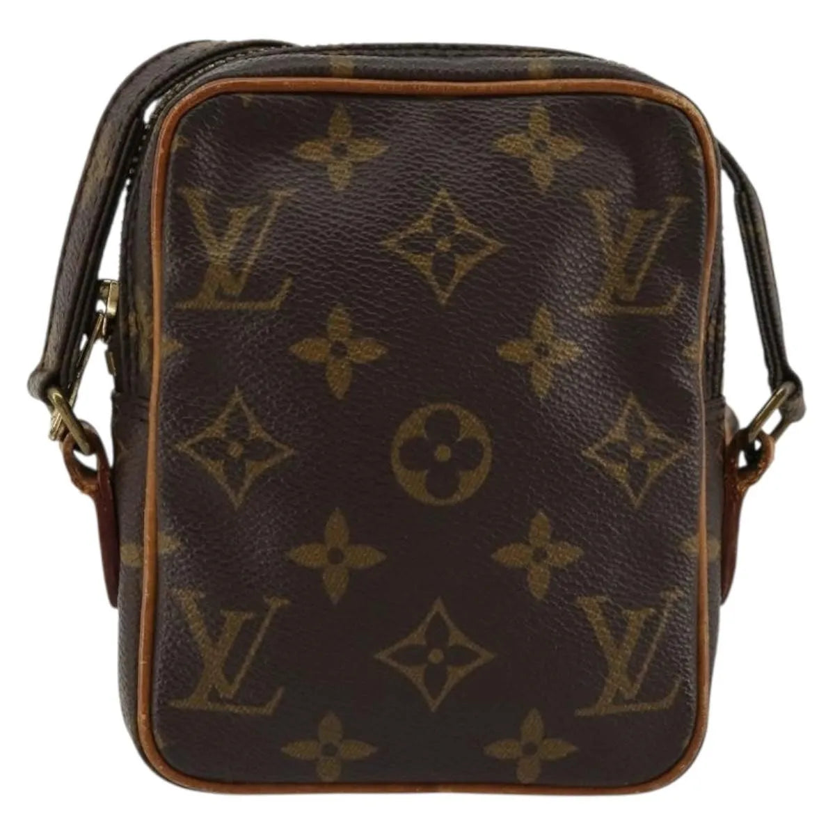 Louis Vuitton Danube Monogram Canvas Brown Canvas Shoulder Bag Bag (Pre-Owned)