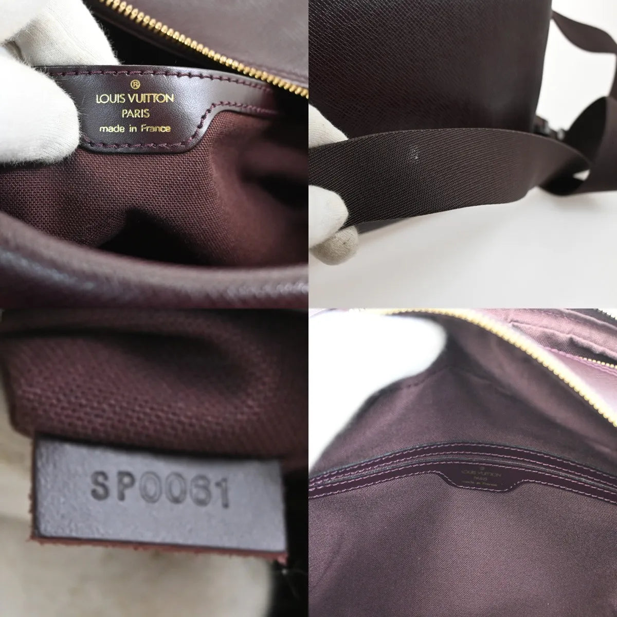 Louis Vuitton Reporter Taiga Leather Brown Leather Shoulder Bag Bag (Pre-Owned)