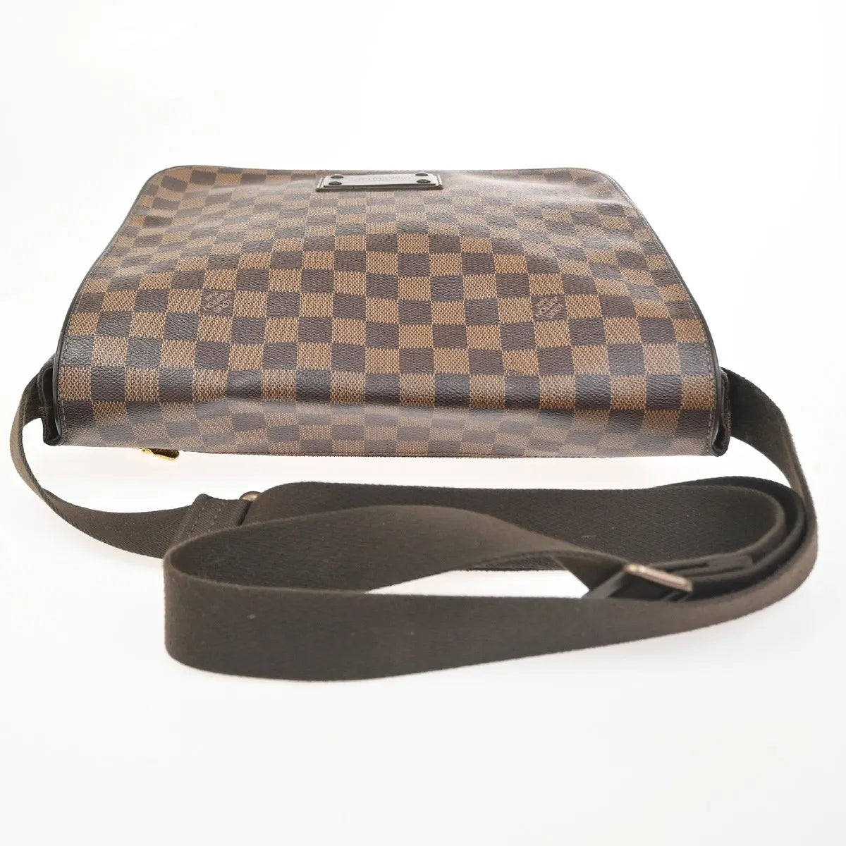 Louis Vuitton Brooklyn Damier Brown Canvas Shoulder Bag Bag (Pre-Owned)