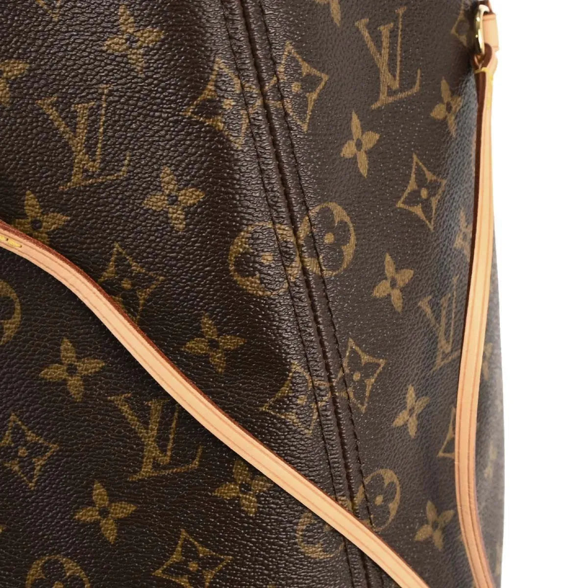 Louis Vuitton Neverfull Tote Monogram Canvas Brown Canvas Handbag (Pre-Owned)
