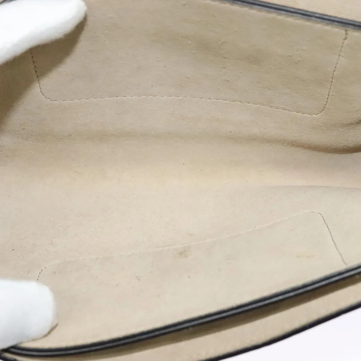 Chloe Faye Shoulder Bag Leather And Suede Beige Leather Shoulder Bag Bag (Pre-Owned)