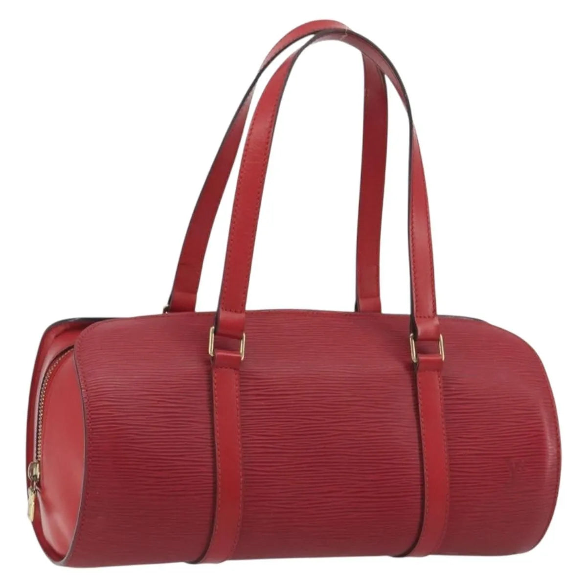 Louis Vuitton Soufflot Epi Leather Red Leather Handbag (Pre-Owned)