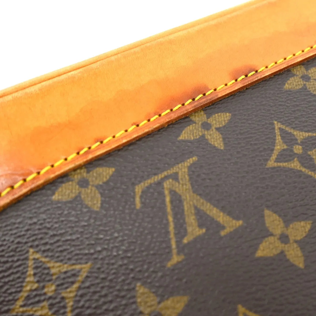 Louis Vuitton Alma Monogram Brown Canvas Handbag (Pre-Owned)