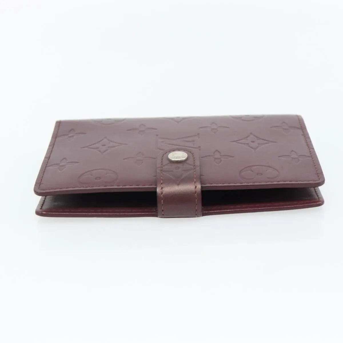 Louis Vuitton Agenda Cover Monogram Canvas Purple Canvas Clutche & Pouche Bag (Pre-Owned)