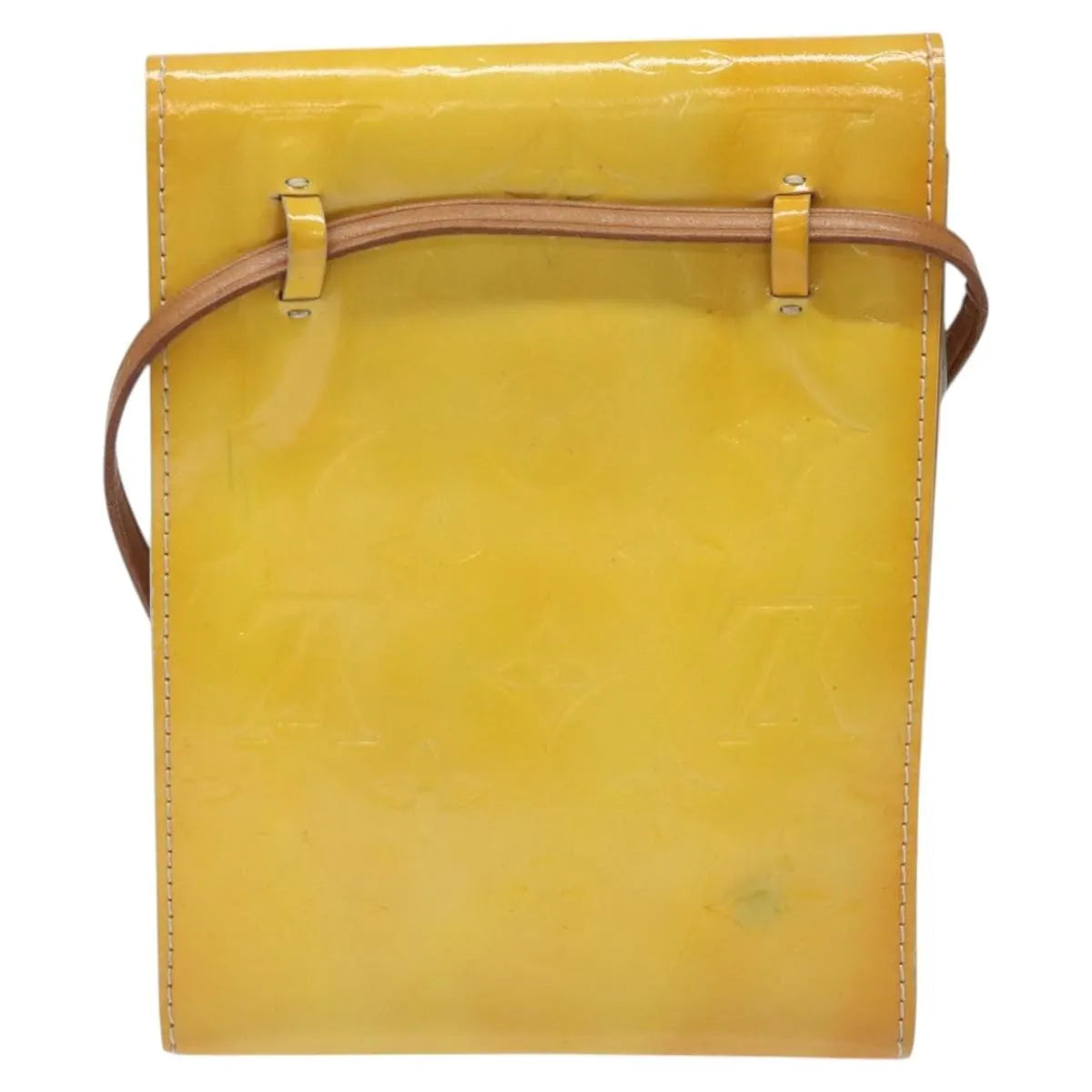 Louis Vuitton Kenmare Shoulder Bag Patent Leather Yellow Patent_Leather Shoulder Bag Bag (Pre-Owned)