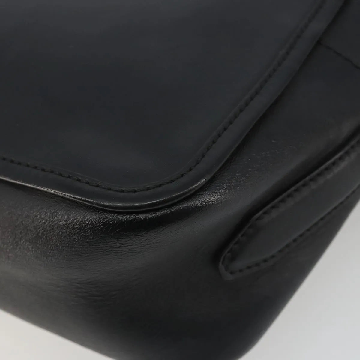 Fendi F Is Fendi Camera Leather Navy Leather Shoulder Bag Bag (Pre-Owned)