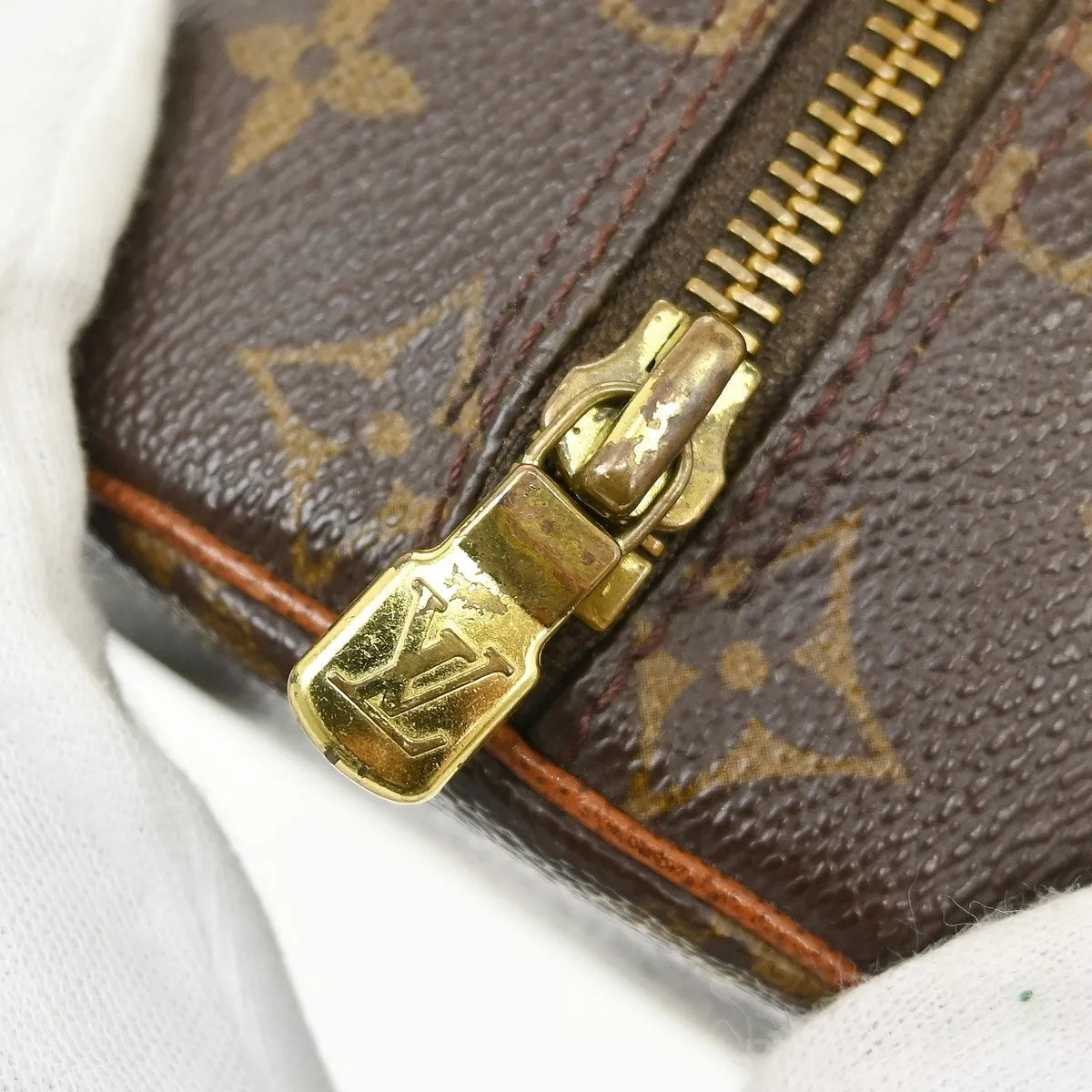 Louis Vuitton Papillon Handbag Monogram Canvas Brown Canvas Handbag (Pre-Owned)