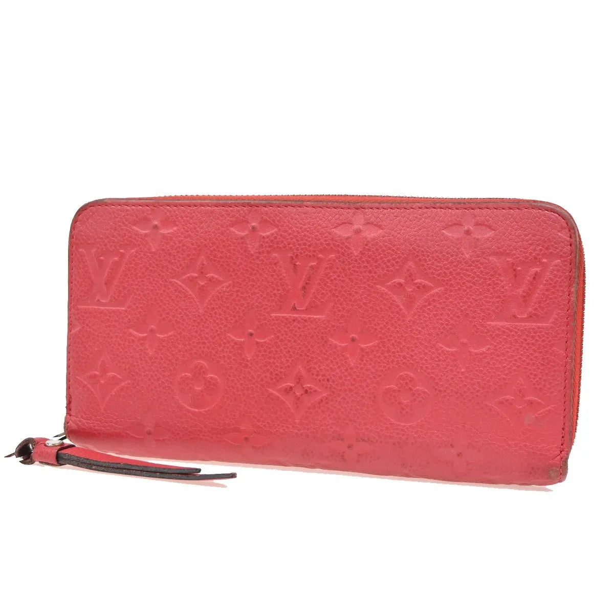 Louis Vuitton Portefeuille Zippy Monogramme Empreinte Monogramme Empreinte Red Leather Wallets Accessory (Pre-Owned)