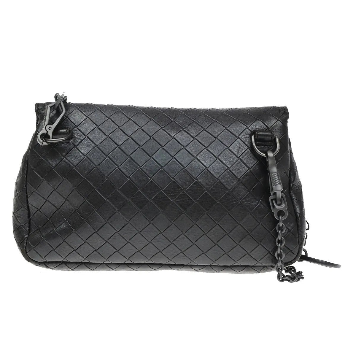 Bottega Veneta Expandable Chain Crossbody Leather Brown Leather Shoulder Bag Bag (Pre-Owned)