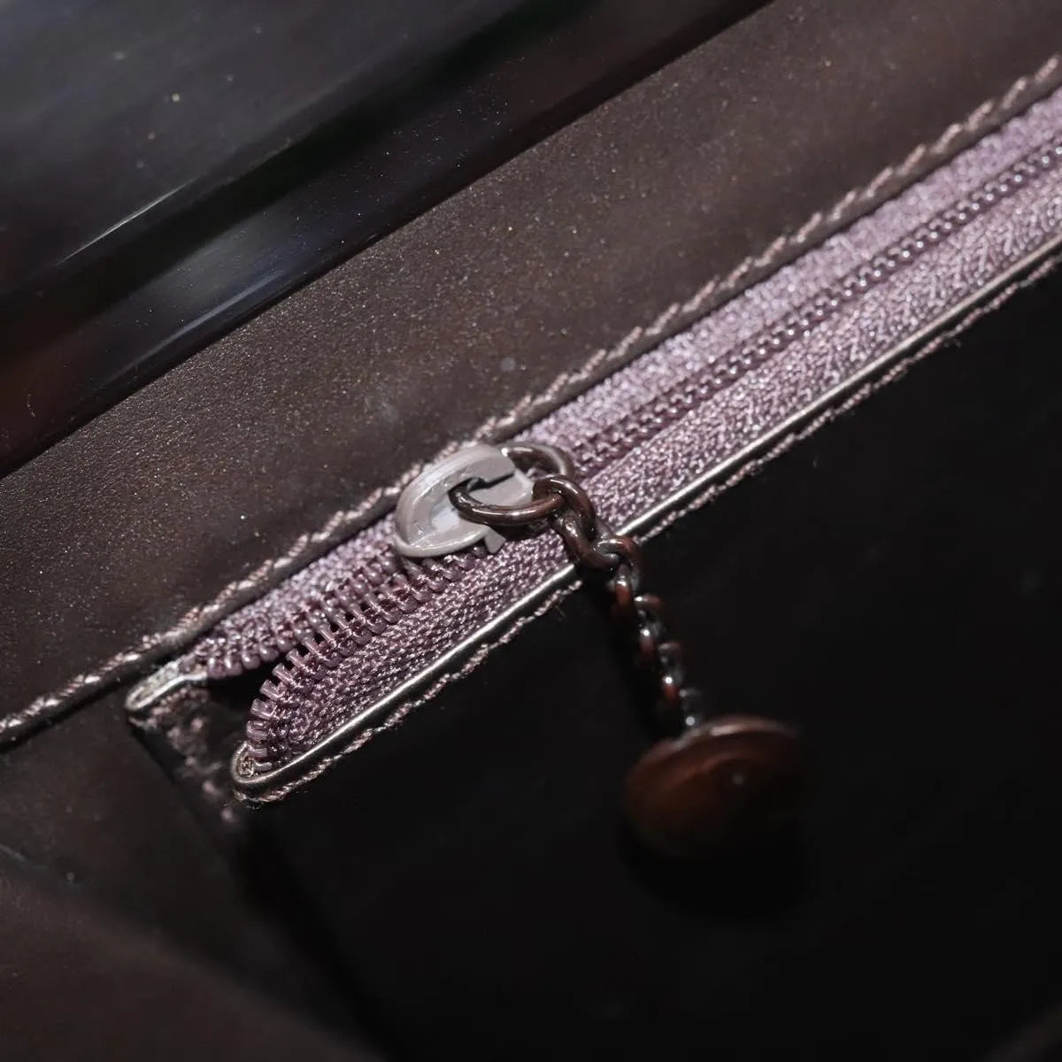 Gucci Vintage Leather Brown Leather Shoulder Bag Bag (Pre-Owned)
