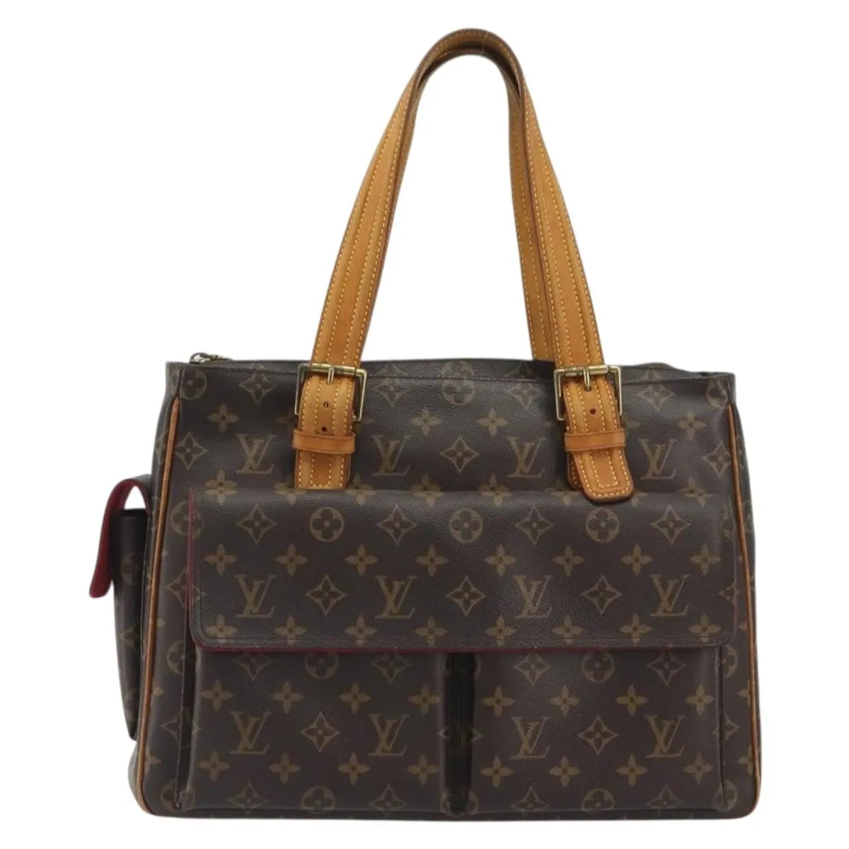Louis Vuitton Multipli Cite Monogram Canvas Brown Canvas Shoulder Bag Bag (Pre-Owned)