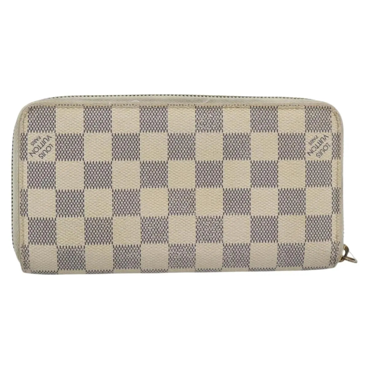 Louis Vuitton Zippy Organizer Damier Ebene Beige Canvas Wallets Accessory (Pre-Owned)