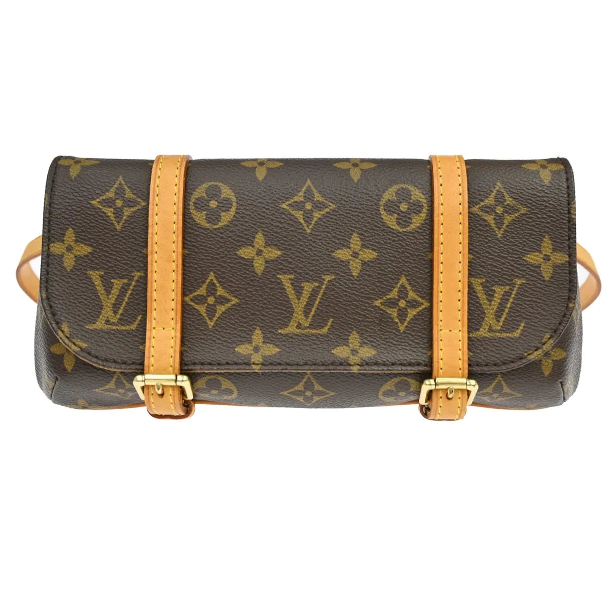 Louis Vuitton Marelle Monogram Brown Canvas Clutche & Pouche Bag (Pre-Owned)