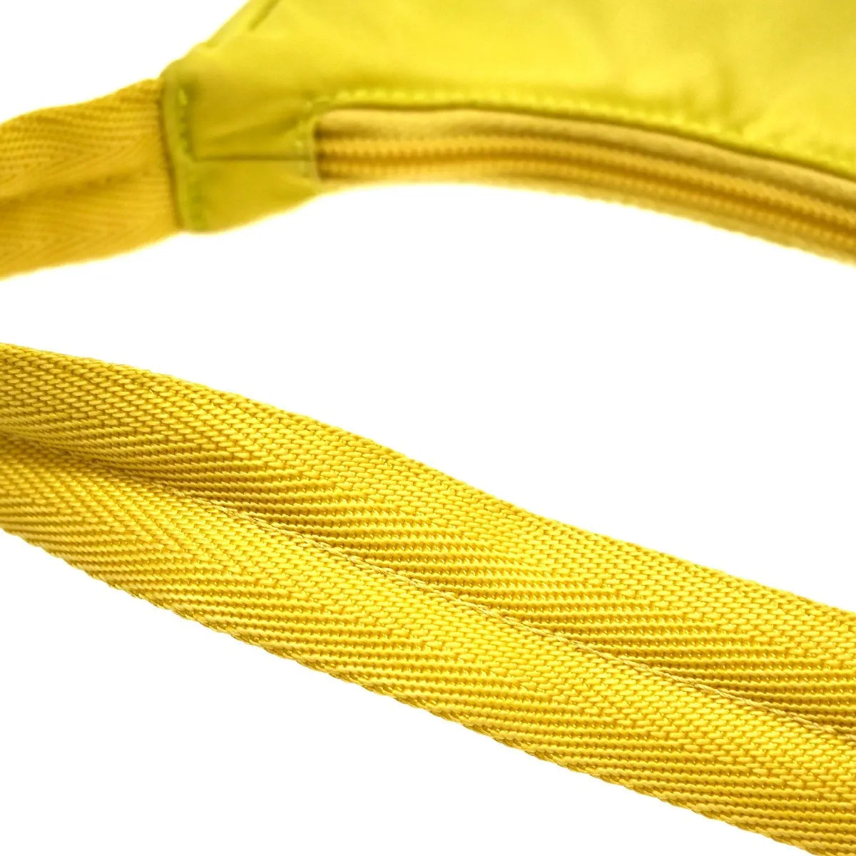 Prada Re-Edition 2000 Hobo Tessuto Yellow Nylon Handbag (Pre-Owned)