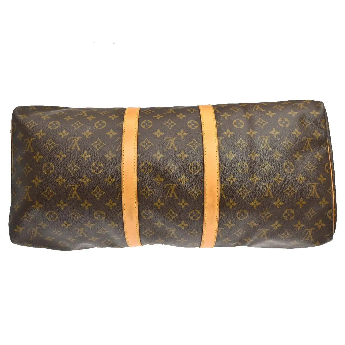 Louis Vuitton Keepall Monogram Canvas Brown Canvas Travel Bag Bag (Pre-Owned)