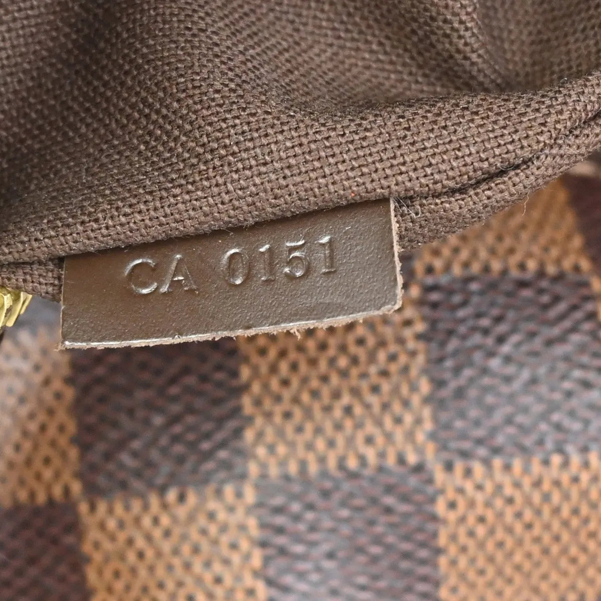 Louis Vuitton Brooklyn Damier Brown Canvas Shoulder Bag Bag (Pre-Owned)