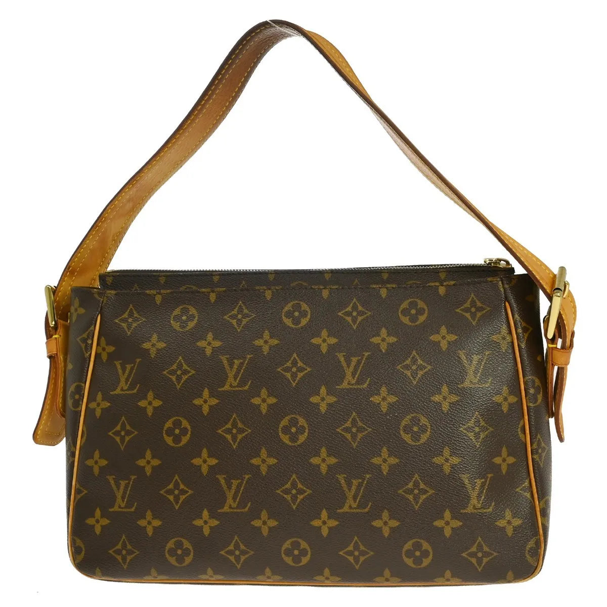 Louis Vuitton Viva Cite Monogram Canvas Brown Canvas Shoulder Bag Bag (Pre-Owned)