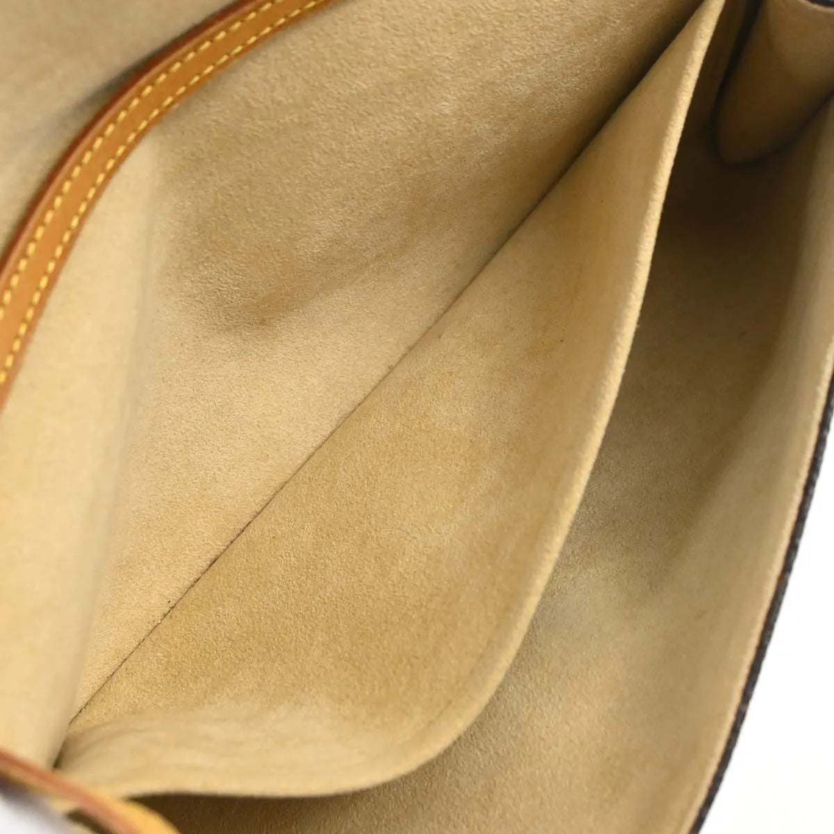 Louis Vuitton Twin Gm Monogram Brown Canvas Handbag (Pre-Owned)