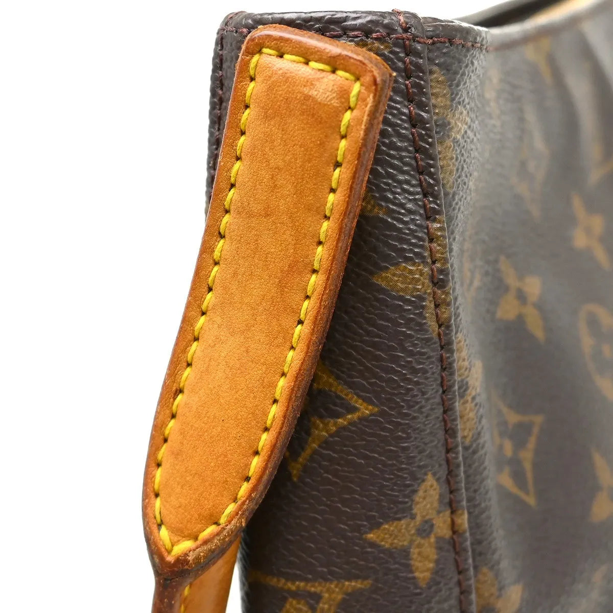 Louis Vuitton Monogram Looping Handbag Monogram Canvas Brown Canvas Shoulder Bag Bag (Pre-Owned)