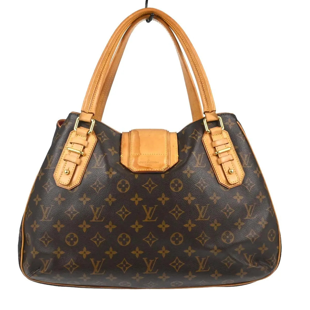 Louis Vuitton Griet Monogram Brown Canvas Handbag (Pre-Owned)