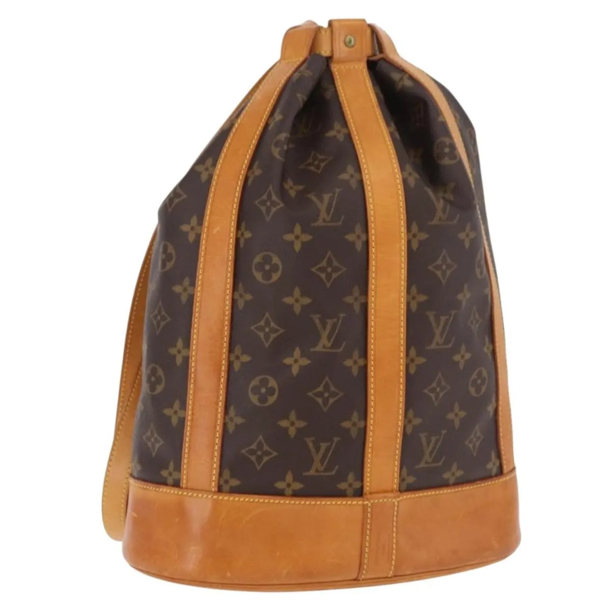 Louis Vuitton Randonnee Monogram Canvas Brown Canvas Shoulder Bag Bag (Pre-Owned)